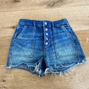 Free People - We The Free Jesse Carpenter Shorts with Button Fly